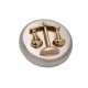 PANDORA ARTSHOP ALUMINIUM PAPERWEIGHT BRONZE SYMBOL OF JUSTICE 8x2.5cm.