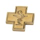 PANDORA ARTSHOP PAPERWEIGHT SYMBOL OF PHARMACISTS BRONZE 7.5x7.5x1cm.