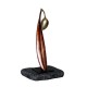 PANDORA ARTSHOP MICROSCULPTURE "OLIVE" BRONZE ,COPPER,ON STONE 11.5x6.5cm