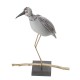 Πουλί σε κλαδί από πορσελάνη & ορείχαλκο 38x27cm
