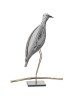 PANDORA ARTSHOP BIRD ON HIS PERCH PORCELAIN-BRONZE 38x27cm