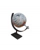 PANDORA ARTSHOP CERAMIC SPHERE,METALLIC BASE 28x26cm