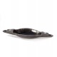 Ceramic stoneware pirogue 48x15.50cm.