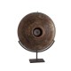 Δίσκος κεραμικός stoneware σε μεταλλική βάση 41x33x7cm.