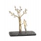 PANDORA ARTSHOP COUPLE - BRONZE MICROSCULPTURE 11x10x6cm .