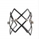 PANDORA ARTSHOP BRACELET SILVER 925° , SIX PEARLS WATERFRESH ADJUSTABLE