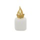 PANDORA ARTSHOP BRASS SAILBOAT ON MARBLE 9.5x4.5x4.5cm.