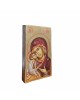 PANDORA ARTSHOP ICON VIRGIN MARY CHRIST EGG-TEMPERA WOOD 21x12x3.5cm