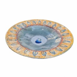 PANDORA ARTSHOP PLATTER STONEWARE CLAY 33 cm.