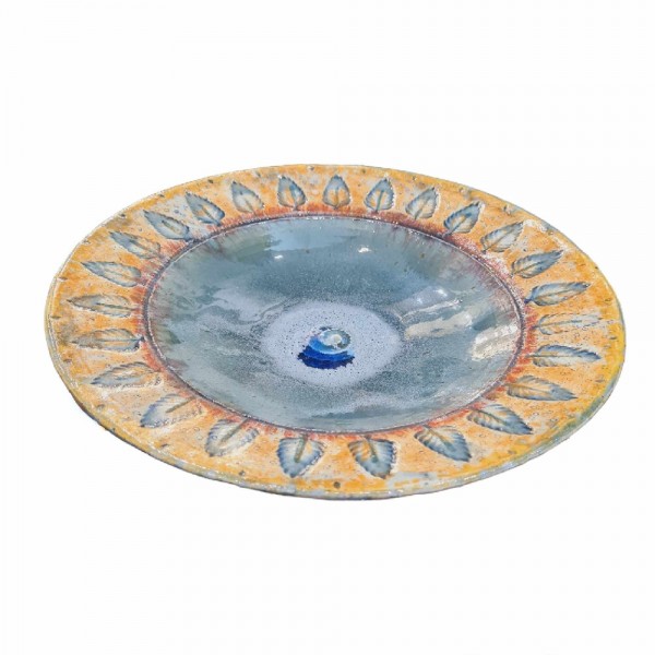 PANDORA ARTSHOP PLATTER STONEWARE CLAY 33 cm.