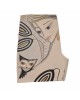 PANDORA ARTSHOP WALLPIECE WOMAN WITH CAT HANDPAINTED CERAMIC 32x24cm