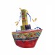 PANDORA ARTSHOP SHIP CLAY SCULPTURE 28x25cm