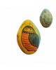Πασχαλινό αυγό '' ... Εαρινή Σοφία !... '' ζωγραφισμένο κεραμικό 11.5cm