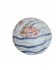 Paperweight ship clay stoneware porcelain 10cm.