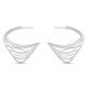 Earrings  silver 925° 3.5x4cm