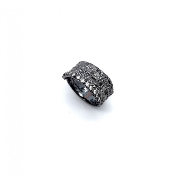 Ring silver 925° 1.3cm size 57