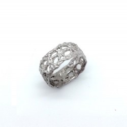 Ring silver 925° 0.9 cm size 55