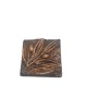 Press papier olive branch oxidized bronze 7x7 cm