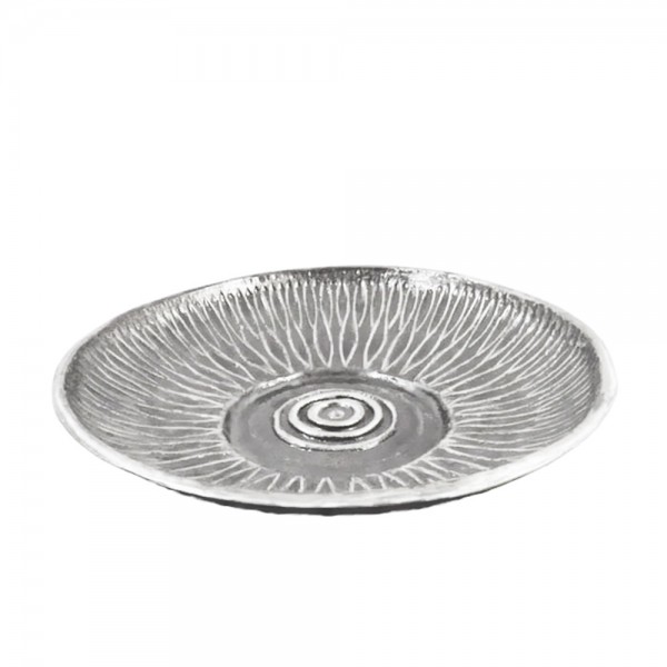 Corinthian Bowl with Spiral aluminium 21x3cm