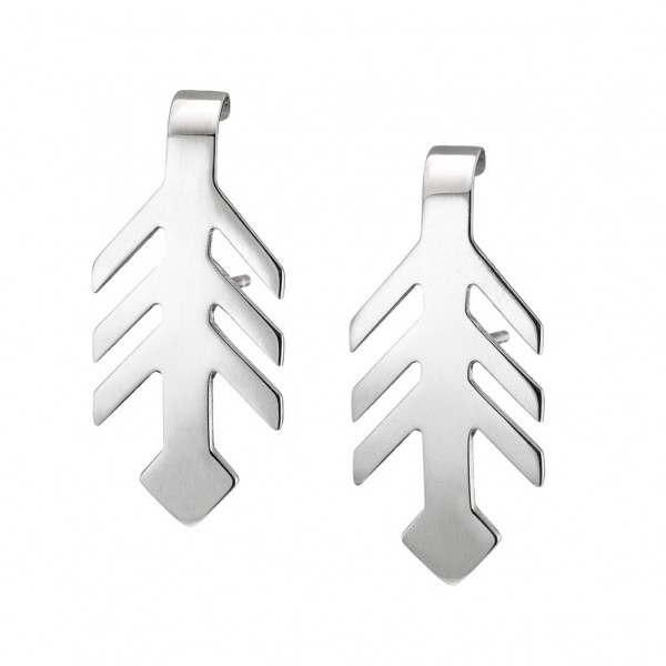 Earrings Ear cuffs “Tree of life”  silver 925° 1.2 x 2.3 cm