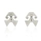 Earrings silver 925° “Hands on the Hips”  2.3 x 2.5 cm