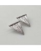 Earrings silver 925° 2.5x2cm