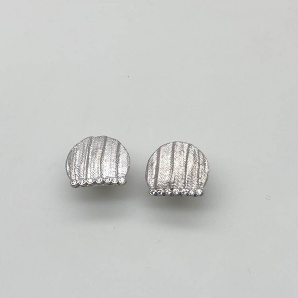 Earrings silver 925° 1.7x2cm