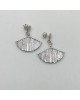 Earrings silver 925° 2.5x3cm