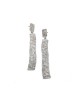 Earrings silver 925° 8x1cm