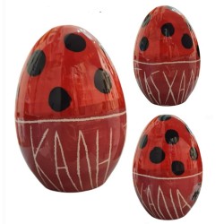 Easter egg handpainted ceramic 11cm