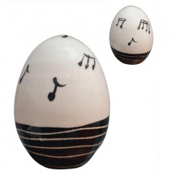 Easter egg handpainted ceramic 11cm