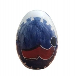 Easter egg handpainted ceramic 11cm