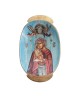 Icon Virgin Mary The Joy of All & The Ascension Of The Lord egg tempera on wood  53x33x10.5cm