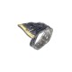 Ring desire golde 18K oxidized silver  925° Νο 55