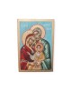 Εικόνα Αγία Οικογένεια ζωγραφική αυγοτέμπερα σε ξύλο 17x12x2cm