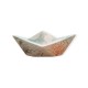 Ship ocean handpainted clay earthenware 21x9x9cm