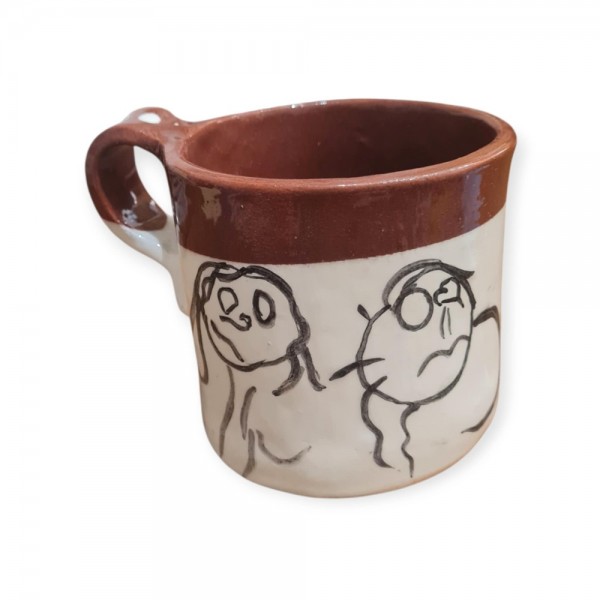 Κούπα από πηλό stoneware 9x10cm