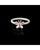 Ring butterfly silver 925° 1cm. No 53