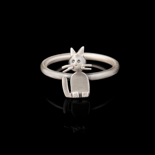 Ring fish silver 925°  No 54