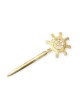 Brass letteropener ship helm 19x7cm