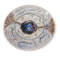 PANDORA ARTSHOP PLATTER STONEWARE CLAY 33 cm.