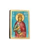 Icon Saint Catherine egg-tempera on wood 17x12x2cm