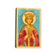 Icon Saint Catherine egg-tempera on wood 22x14x2cm