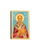 Icon Saint Nicolaos egg tempera on wood 22x14x2cm