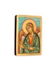 Icon Saint Michael egg tempera on wood 17x12x2cm