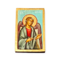 Εικόνα 'Αγιος Μιχαήλ αυγοτέμπερα σε ξύλο 22x14x2 cm