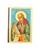 Icon Saint Stylianos egg tempera on wood 22x14x2 cm