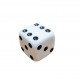 DIe white marble 5x5cm