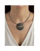 ΠΑΝΔΩΡΑ ARTSHOP ΜΕΝΤΑΓΙΟΝ 5cm ΧΡΥΣΟ 22K ΑΣΗΜΙ 925° ΑΛΥΣΙΔΑ 45cm