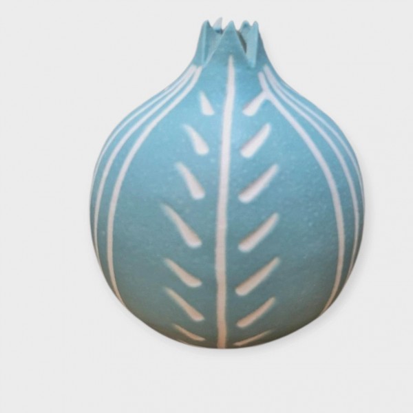 PANDORA ARTSHOP POMEGRANATE CERAMIC STONEWARE HANDPAINTED 10cm